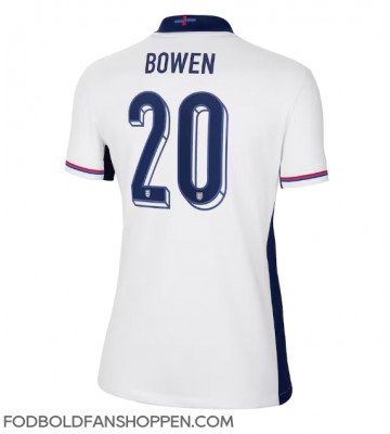 England Jarrod Bowen #20 Hjemmebanetrøje Dame EM 2024 Kortærmet